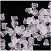 Earring Back 100X Clear Soft Plastic Sile Rubber Backs Stoppers Earstud Plugs Caps Lock Stopper Earnut Findings Jewelry 197 Drop Del Dhiyo