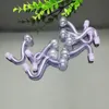 Hot Selling Purple S Cooker Furniture Accessories Glass Bongs Glass Reting Pipe