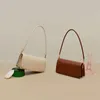 Evening Bags High-end Vintage Leather Women Bag Simple Elegant Organ Handbag