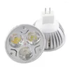 Grote promotie MR16 3 LED -energiebesparing Spotlight Down Light Home Lamp Bulb DC12V rood/geel/blauw/groen