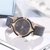 Orologi da polso semplici piccoli quarzo orologio squisito orologio da donna orologio in pelle casual orologi retrò da donna orologio da polso orologio da polso thun22