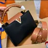 Capucyns BB Designer skórzana torebki damskie torba na monogram torebki na ramię luksurys torebka kobieta crossbody torebka