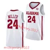 Zach Edey 2024 Final Four Purdue Boilermakers Basketball Jersey Stitched #34 Oscar Tshiebwe Kentucky Wildcats #24 Brandon Miller Alabama Crimson Tide Jerseys