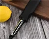 Kitchen tool Vegetable Peeler Ergonomic Grip Peelers Stainless Steel Swivel Blades Fruit Peeling Knife for Potato Apple Carrot Cucumber SN712