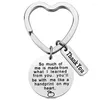 Keychains Love Heart Book Charms Keychain Teacher Keyring Jewelry Teacher'S Day Gifts For Teachers Key Chains Rings Holder