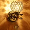 Wall Lamps Sconce Crystal Light Simple And Creative Bedroom Bedside Lamp Lights Gold/Sliver For Home LigtingWall