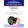 Mitoto Odbierz/wykonaj połączenie Inteligentny zegarek Ciśnienie krwi Tętno Sport Fitness Tracker QX7