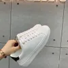 Italien Luxury Casual Color Matching Zipper Men and Women Low Top Flat äkta lädermensdesigner Sneakers Trainers Rd RH100000002