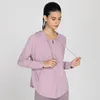 Chemises actives femmes Sport à capuche lâche course veste été mince résistant au soleil Yoga manteau femme à manches longues exercice Gym Fitness haut