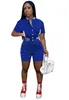 Designer de costume de sport pour femme costume de baseball à manches courtes à boutonnage simple deux pièces été décontracté