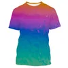 T-shirts pour hommes Jumeast 3D Lines Swirl Printed Men T-shirts Oversize Stripe Abstract Vertigo Graphic Tee Shirt Unisex Aesthetic UK Drip