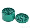 Smoking Pipes Zinc alloy smoke grinder, 63MM metal smoke grinder, four layer smoke cutter.