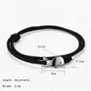 Charm Bracelets Minimalist Whale Bracelet Men Female Adjustable String Braslet Beach Jewelry Bohemia Braclet Accessories Gift For Lovers Pul