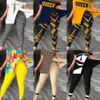 Pantalones de dos piezas con estampado de diseñador, conjunto a juego, novedad de verano, 3xl, manga corta irregular, camisetas con un hombro descubiertos, traje para mujer