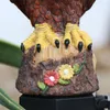 Lawn Light Solar Powered Fine Bereak Weerbestendige Resin Eagle Ground Plug voor Yard