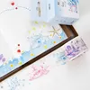 Geschenkomschakeling 3 cm 5m 1 pc's Leven op wolkenontwerp Washi Tape Adhesive Diy Scrapbook Sticker Label Maskering Home Decor