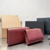 Designer di lusso di alta qualità Borse Borsa da donna Portafoglio WOC su catena Borsa a catena in nastro nero Moda femminile Frizione Borse da donna classiche borsa a tracolla borsa per il trucco