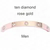 Bracelet Designer Jewelry Bracelets Designer Fomen Women Gold Cuff Vis Bracelets Tournevis Bangles 4cz pour femmes pour hommes Gift Gift 269S