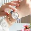 Wristwatches Women Watches Top Leather Strap Wristwatch For Rose Clock Stylish Quartz Ladies Bracelet WatchWristwatches WristwatchesWristwat