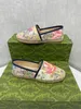 Dames sandalen loafers designer lederen visser stijlvolle geborduurde lage hakken comfortabele platform enkele schoenen