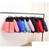 Down Coat Big Boys Girls Own Top Quality Kids Hooded Cottonpadded Parka Coats Girl Jackets Children Outwear Boy Jacket2998 Drop Deli Dhlpk