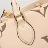 Fashion women's shoulder bag leather full leather pressed large flower mommy bag small bb size handbag Long and short handle beige large capacity. Dimensions: 25.0