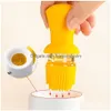 Bbq Tools Accessories 2 In 1 Oil Dispenser Bottle With Brush Convenient Liquid Seasoning Big Capacity Kitchen Pastry Brushes Acces Dhb32