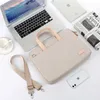 Laptop påsar Laptop Bag Sleeve Case Protective Shouldering Case for MacBook Air Pro 14 16 Inch Waterproof Polyester Portcase Handväska 230306