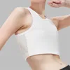 Women's Shapers Lesbian Sportwear Chest Breast Binder Trans Crop Top Flat Corset Stretch Body Shaping Buckle Tomboy Bra Tank