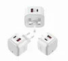 Boîte de chargeur de téléphone 20W, Charge rapide Type C PD, Charge rapide pour Iphone, prise EU US UK AU, USB avec QC3.0