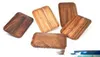 Quality Wood Fruit Plates Rectangular Tray Dried Wood Trays Snack Candy Cake Holder Wooden Storage Dishes Kitchen Tool