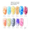 Nail Polish And Ink Halo Dyeing Liquid Bubble Marble Pattern Painting Quick-drying Water Japanese Smoke