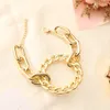 Choker Wholesale Trendy Female Pendant Gold Color Link Chain Necklace For Women Girl Metal Jewelry Accessory Gift Party