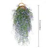 Dekorativa blommor 2023 EST Fashion Artificial Plastic Ivy Leaf Garland Plants Vine Lövverk heminredning