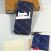 Kapselbrief Luxus Designer -Karteninhaber Grün und Blau Mehrere Herren Brieftaschen Frauen Designer Kreditkartenhalter V Geldbeutel mit Box Wallet