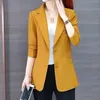 Women's Suits Blazers Small suit jacket ladies spring and autumn business suit jacket suit women blazer set Summer Blazers Casual 230306