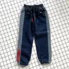 Jeans ienens barn pojkar kläder mager jeans klassiska byxor barn denim kläder trend långa bottnar baby boy casual byxor 230306