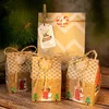 Present Wrap ICraft 12Sets Christmas Gingerbread House Shape Kraft Paper Box Winter Birthday Candy Present Present Presentförpackning för barn 230306