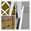 Decorative Flowers Expanding Fence Anticorrosion Wooden Plant Climb Trellis Pet Safety For Patio Garden Lawn Decoration