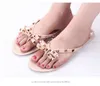 Sandalen 2022 Nieuwe Strik Slippers Zomer Oranje Vrouwelijke Uitje Plus Size Sandalen En Slippers Jelly Kristal Schoenen Z0306