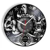 壁の時計ボクシングレコード時計スポーツ趣味pugilist装飾ビンテージボクサーアートラバーズギフト