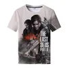 Herren T-Shirts The Last Of Us Part II T-Shirt Spiel 3D Gedruckt Streetwear Mann Frau Mode Übergroßes Hemd Harajuku Cosplay Tees Tops