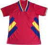 1994 Retro Soccer Jerseys Hagi Raducioiu Popescu Romanias National Team Home Camisas Amarelas Maillots Camiseta de Futbol Tailândia Jaquetas 94 Fora Camisa de Futebol Vermelho