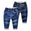 Jeans Garçons jean printemps automne enfants jean vêtements décontracté sport pantalon Denim infantile pantalon enfants taille haute Jogging pantalon 230306