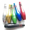 bowling bottle Ball Smoking Pipe 78mm metal filter tobacco Dry Herbal cigarette holder Jamaica hand pipes 5 colors Tools Accessories