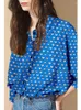 Damskie bluzki kobiety kwiatowy cienki szyfonowa koszula żeńska bluzki z długim rękawem dama all-mecz bluzki kardigan kurtka przeciwsłoneczna odzież g20 g20
