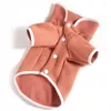 Abbigliamento per cani Abbigliamento morbido per animali domestici Camicia per cani di taglia piccola e media Maglione caldo invernale Base Cucciolo Gattino Teddy Abbigliamento Ropa Perro