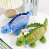 Pencil Bags Dinosaurs Plush Pencil Case School Supplies Pen Case Estuche Escolar Pencilcase Trousse Scolaire Kawaii Stationery Pencil Pouch J230306