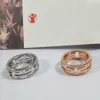 Buigari Price Kip Serisi Tasarımcı Yüzüğü Kadın için Hollow Out Mangold Kaplamalı 18K En Yüksek Sayaç Kalite Lüks Takı Zarif Hediye 020