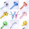 Ballon 120 cm Cartoon aufblasbares Tier langer Hammer keine Verletzung Kinder Giraffe Stick Spielzeug Baby Kinder Spielzeug zufällige Stil Drop Lieferung Dhdxc